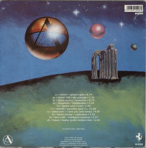 Various - Apollo Compilation テクノ アンビエント Various-Ambient & Electronica Apollo Compilation Belgian 2-LP